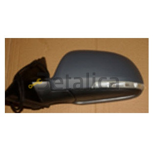 Зеркало левое электр с подогрев ук поворота для Шкода Суперб от 2008 (Китай)