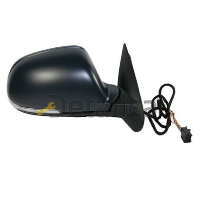 Зеркало правое 6 конт электр с подогревом ук поворота для Шкода Октавия от 2008-2012 (Тайвань) convex грунт