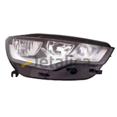 Фара правая с регулятором мотора для Ауди А6 С7 от 2011 (Depo)