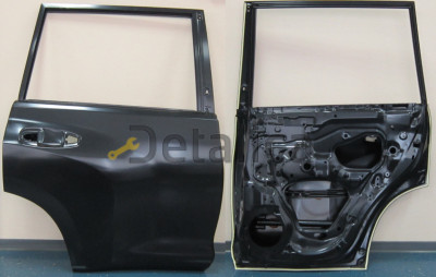 Дверь для PRADO задн прав (Китай)