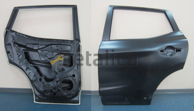 Nissan Qashqai дверь задн лев (Китай)