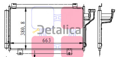 Mazda 3 конденсатор кондиц