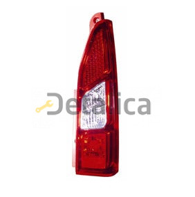 Фонарь задний внешний правая под одинарную дверь для Пежо Партнер от 2008