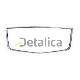 Молдинг решетки бампера хромированный для Шевроле Эпика Т255 Хэтчбэк