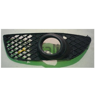 Решетка бампера передняя левая под противотуманку китай для митсубиси лансер от 2007