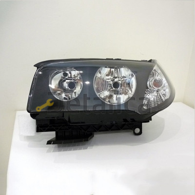 Фара левая для BMW X3 E83 внутри чёрная