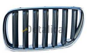 BMW X3 решетка радиатора лев (Тайвань) хром-черн