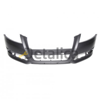 Бампер передний с отв под омыватели фар грунт для Ауди А3 от 2008 (Тайвань)