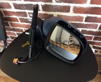 Зеркало правое электр с подогревом грунт для Фольксваген Транспортер Т5 от 2010 (Тайвань) convex