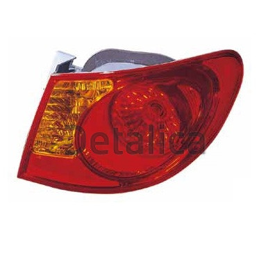 Фонарь задний внешний левый для Хендай Элантра 4 от 2007 до 2009 (Depo)