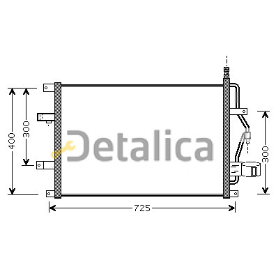 Конденсер для Вольво ХС90 Ava Германия