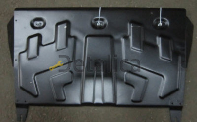 Mazda 3 защита поддона двигателя + кпп, с креплен, 2.0, 2.5, стальн