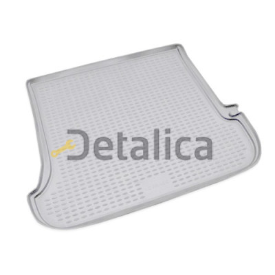 Коврик в багажник Toyota Land Cruiser 100 резиновый серый