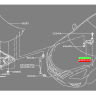 Петля капота левая для Ниссан Теана L33 оригинал