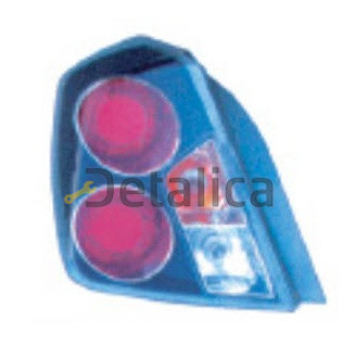 Фонарь задний внешний левый тюнинг внутри черный седан для Шевроле Лачетти  китай