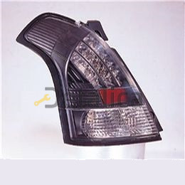 Фонари задние тюнинг комплект для Сузуки Свифт прозрачные с диодами внутри чёрные Sonar