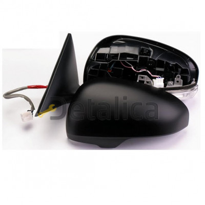 Зеркало левое электр с подогрев с ук поворота автосклад для Тойота Камри от 2009-2011 (Тайвань) aspherical грунт