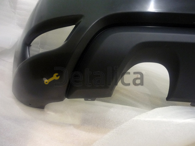 Бампер задний для Ниссан Террано D10 оригинал