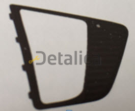 Решетка бампера передняя правая с отв п/противотум для Хендай Creta (Китай)