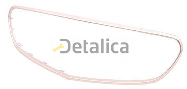 Молдинг для Мерседес W212 решетки радиатора, хром (Тайвань)