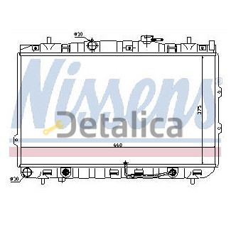Радиатор охлаждения АТ для Киа Церато от 2004 (Nissens)