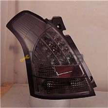 Фонари задние тюнинг комплект для Сузуки Свифт прозрачные с диодами внутри хром SONAR