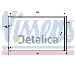 Радиатор кондиционера для Тойота Аурис (Nissens)