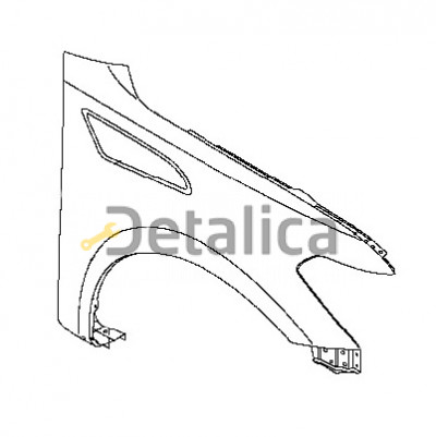 Крыло переднее правое для Ниссан Патрол Y62 оригинал Крыло переднее правое для Ниссан Патрол Y62 оригинал